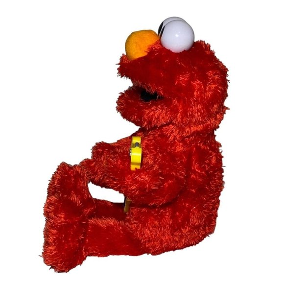 Hasbro Elmo Singing Tot Plush Guitar Sounds And  Mouth Moves Signing Music AS IS - Picture 6 of 10